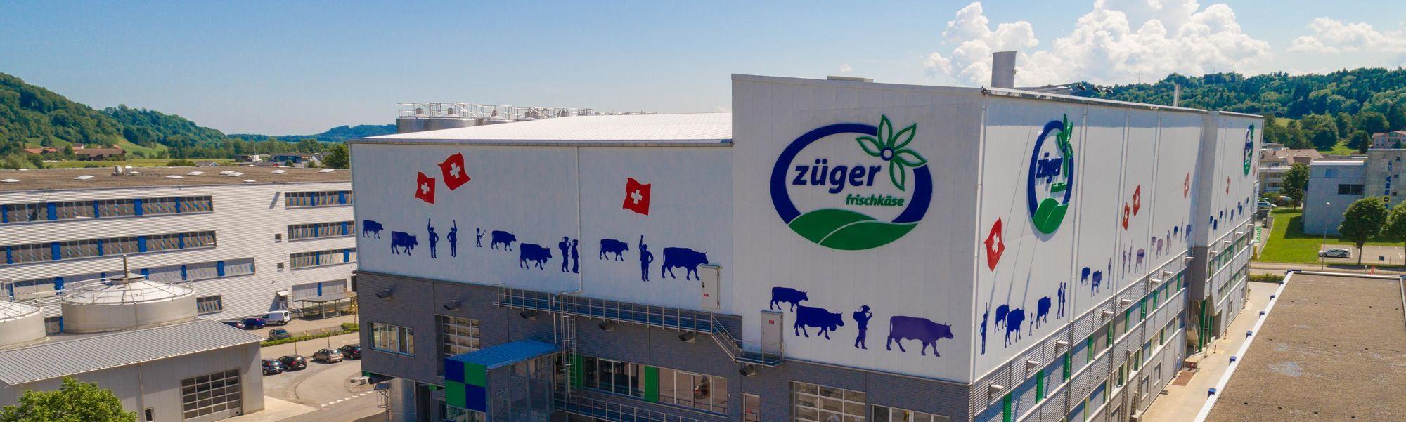 Unsere Gastgeberin am BVM-Anlass 2023 war die Züger Frischkäse AG